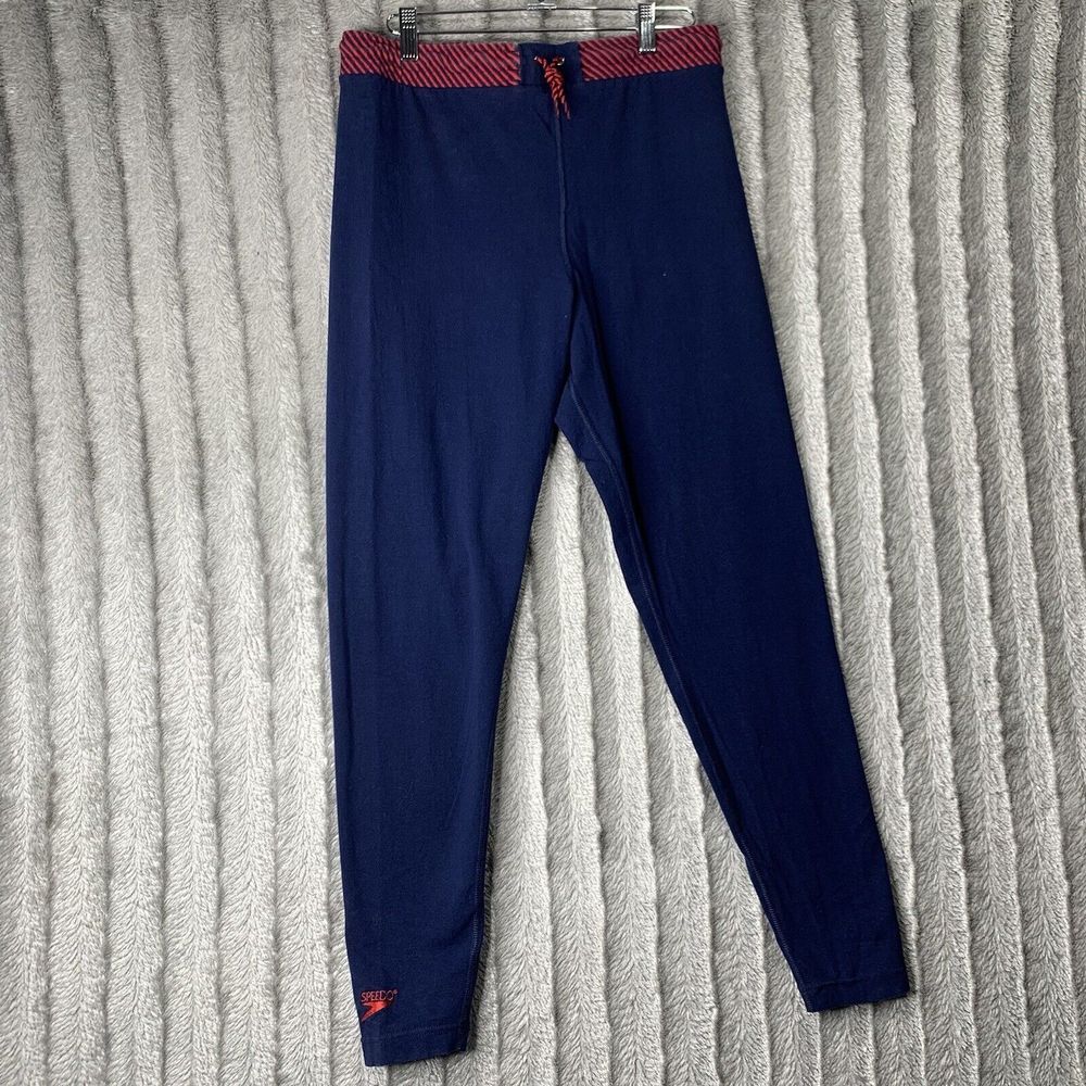 Speedo Navy and Red Leggings